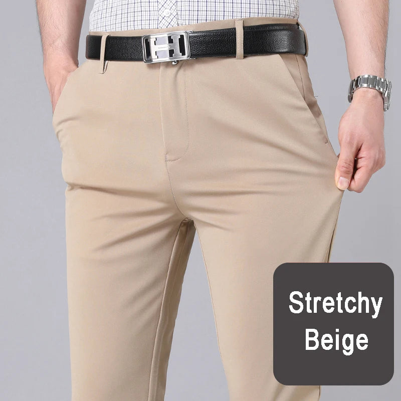 pantalon de pinza para hombres alta calidad