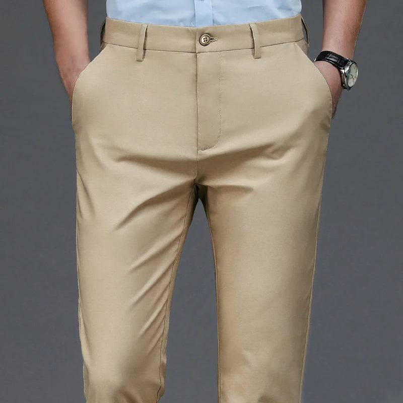 pantalon de pinza para hombres alta calidad