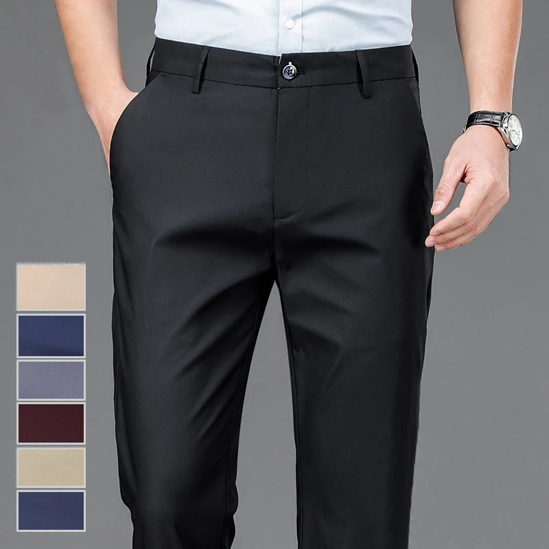 pantalon de pinza para hombres alta calidad