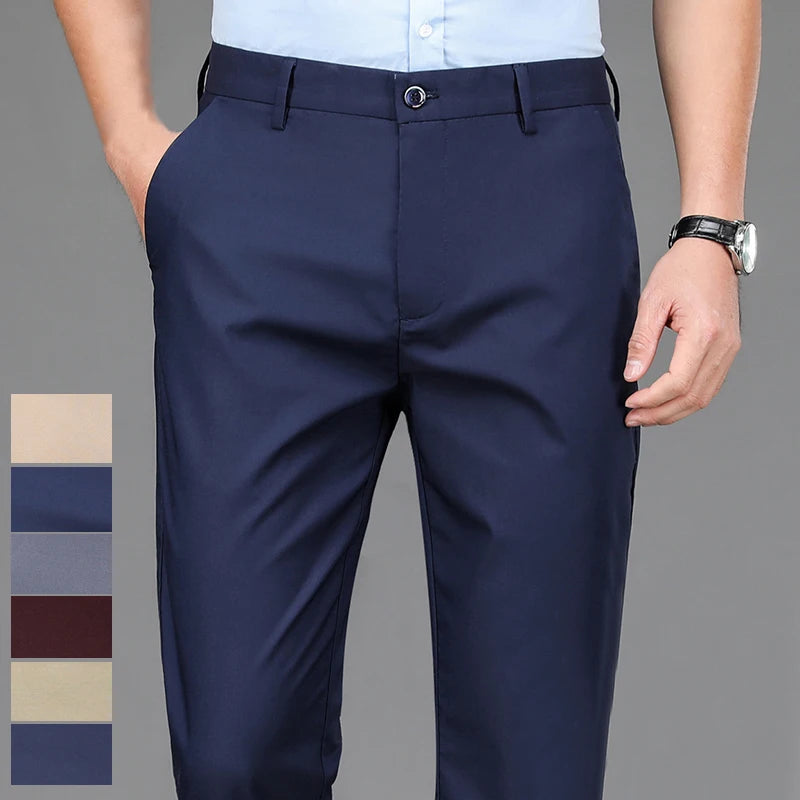 pantalon de pinza para hombres alta calidad