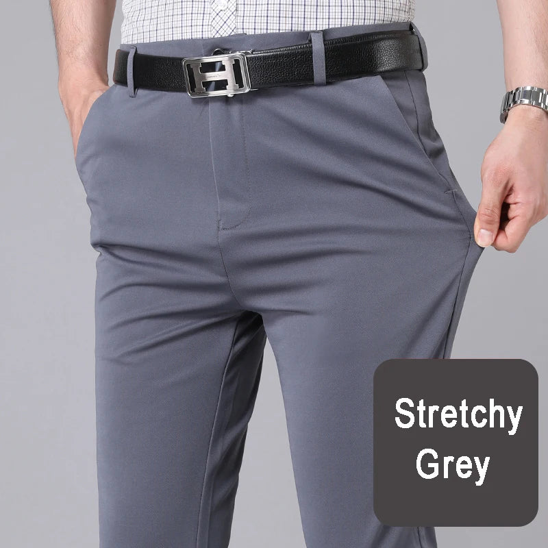 pantalon de pinza para hombres alta calidad
