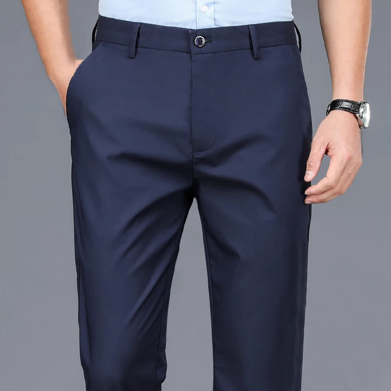 pantalon de pinza para hombres alta calidad