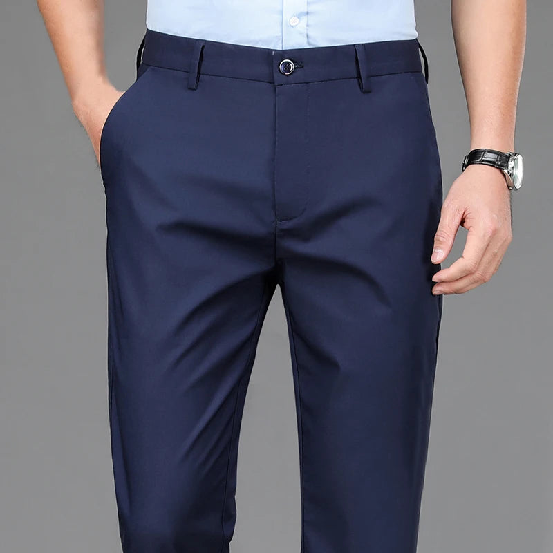 pantalon de pinza para hombres alta calidad