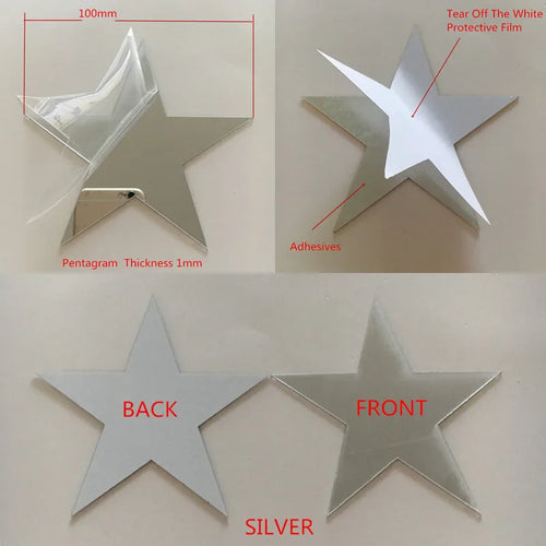 10pcs Diameter 100x1mm espejos
