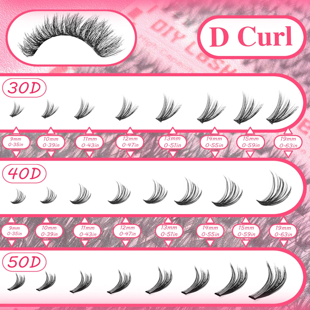 kit de pestañas para mujer