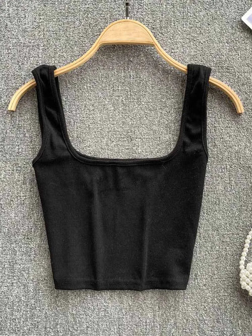camisilla corta para mujeres