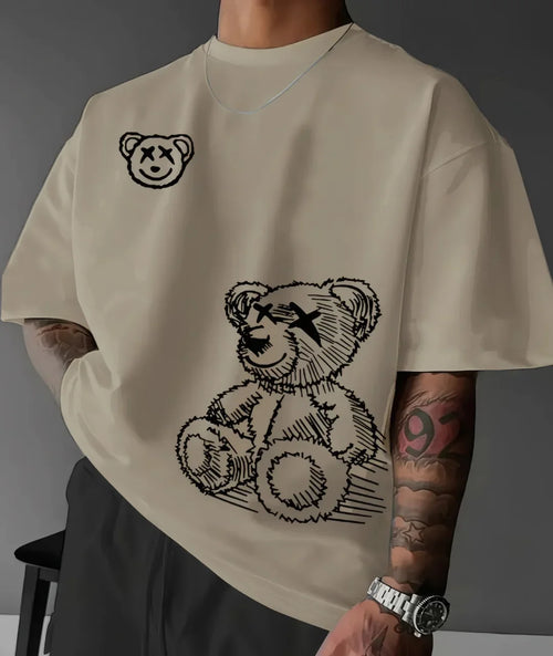Camiseta de oso para hombres