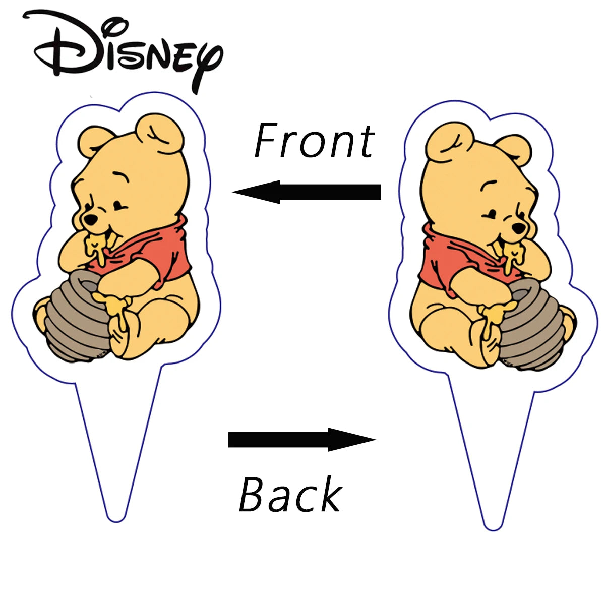 decoration cake Toppers de niño Happy Birthday de Winnie the Pooh .