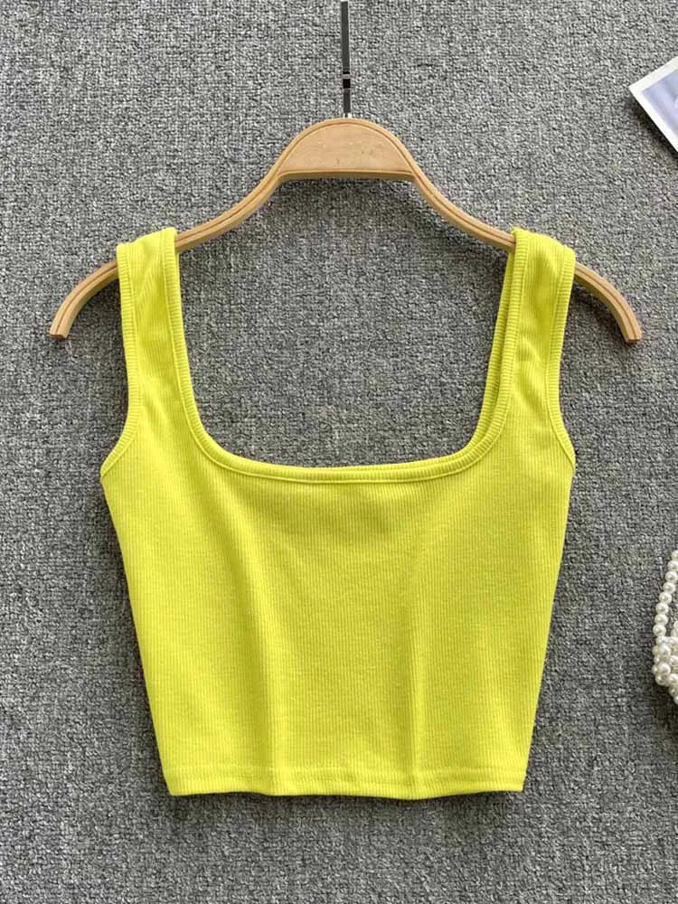 camisilla corta para mujeres
