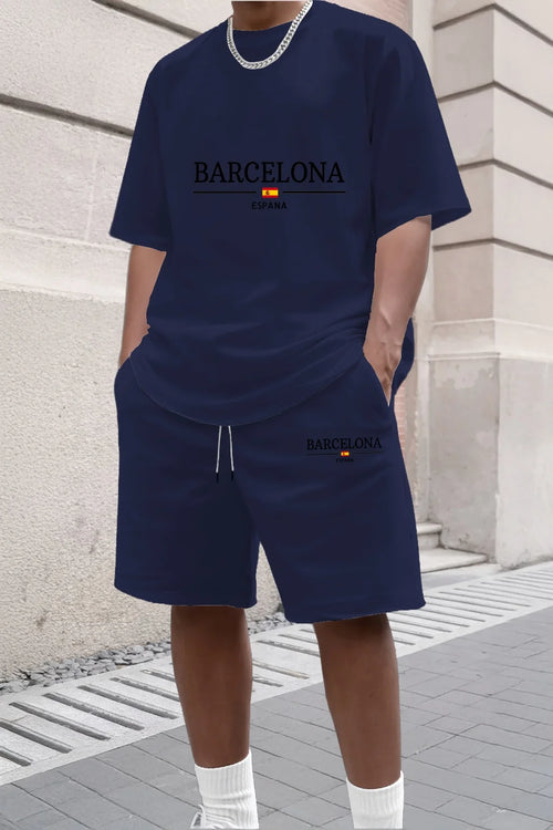 conjunto corto para hombres de calidad
