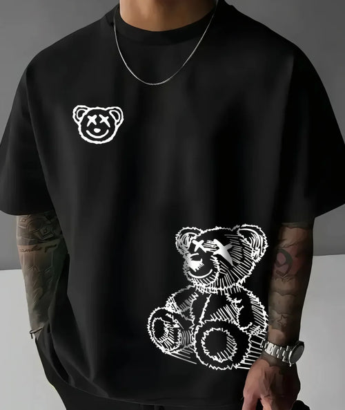Camiseta de oso para hombres