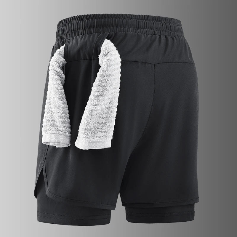 pantalon hombre  Fitness Gym Training 2 in 1