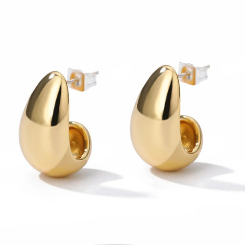 Star Pendientes para mujer acero inoxidable