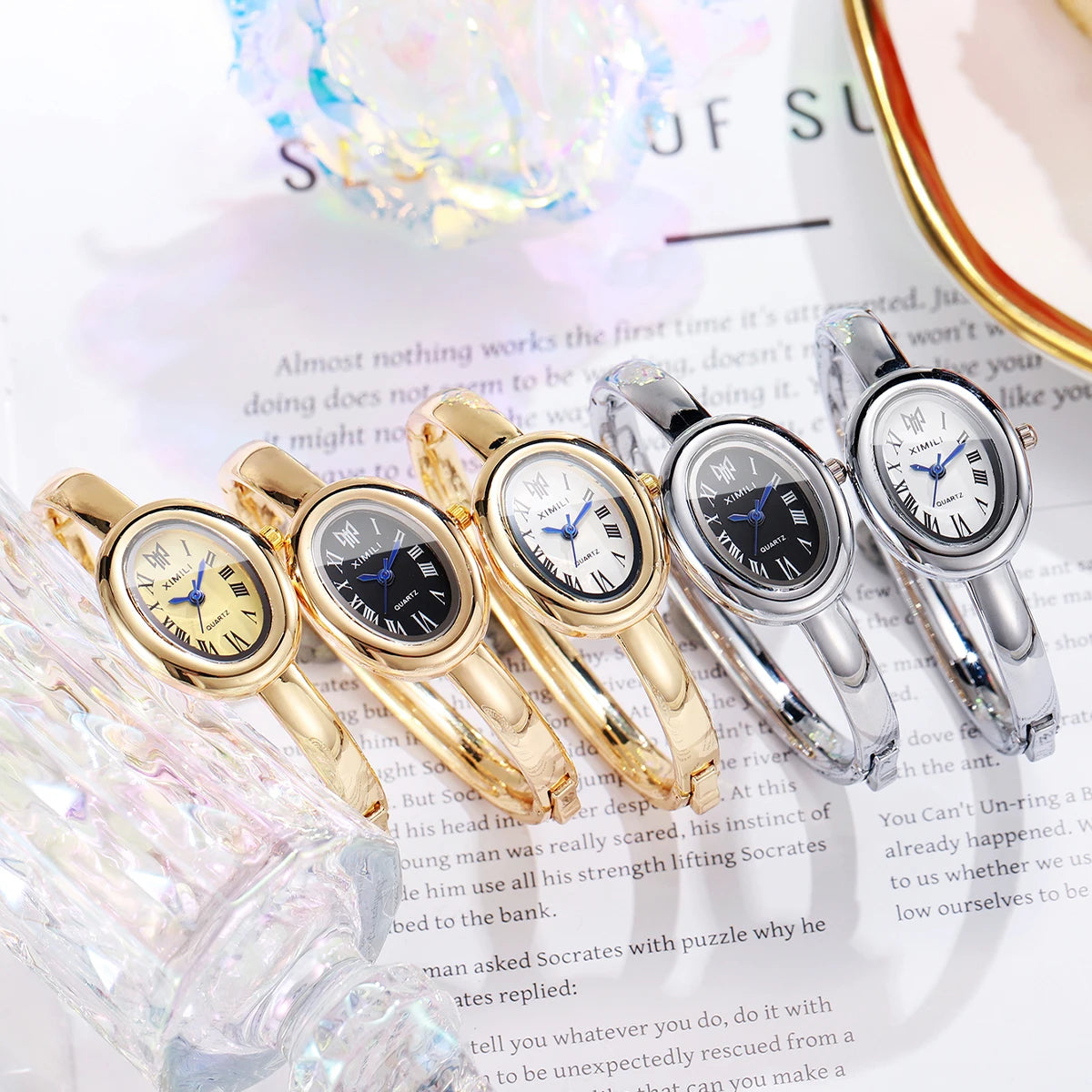 elegante reloj para mujer