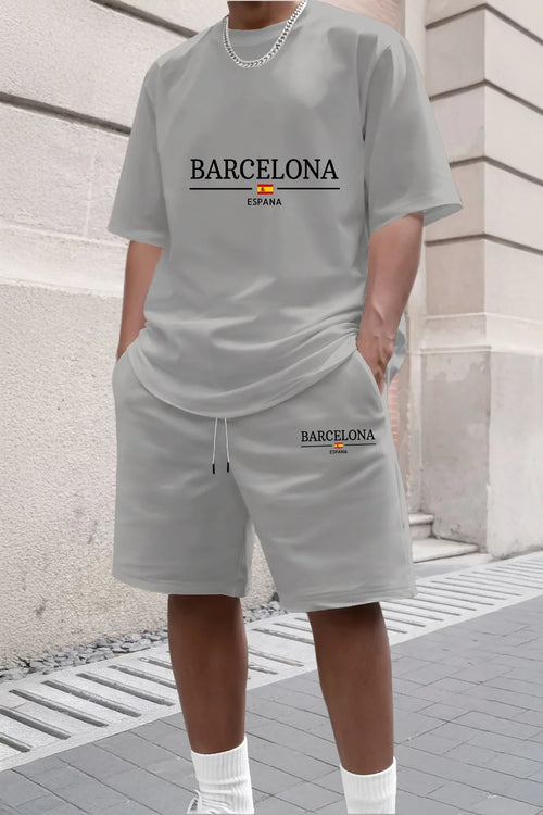 conjunto corto para hombres de calidad