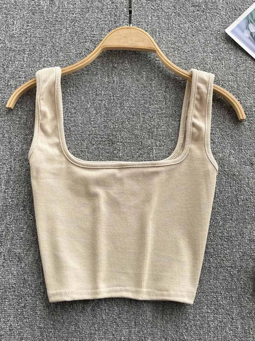 camisilla corta para mujeres