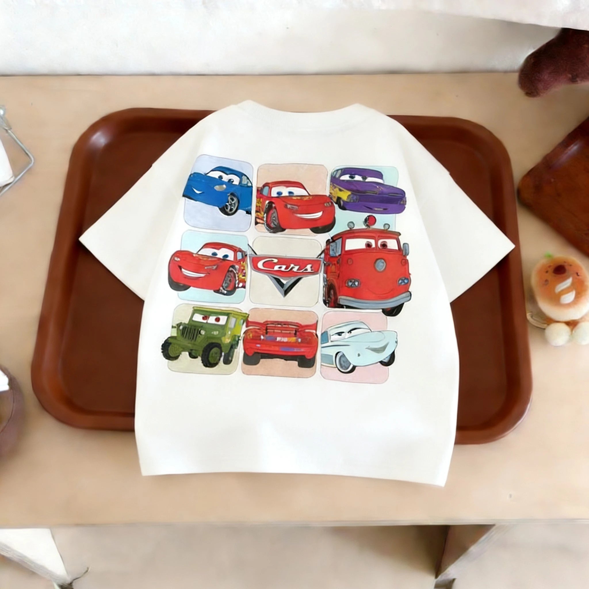mc queen Car niño camisa