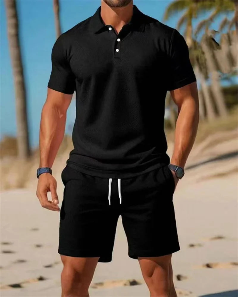 conjunto corto de verano para hombres