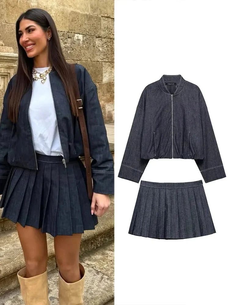 conjunto corto para mujer de calidad