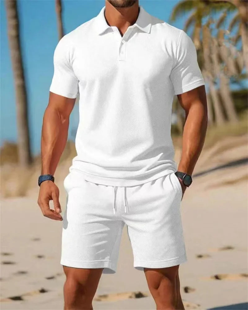 conjunto corto de verano para hombres