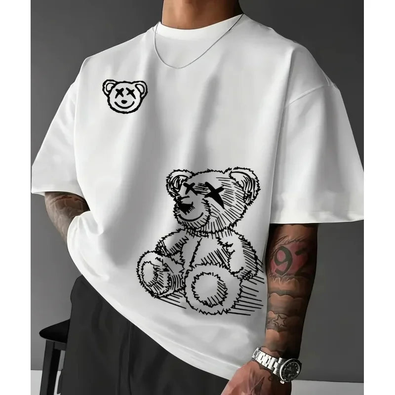 Camiseta de oso para hombres