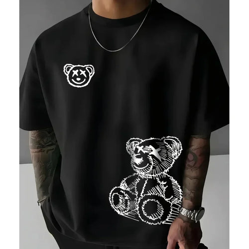 Camiseta de oso para hombres