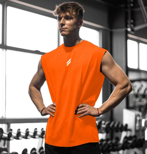 Camiseta deportiva sin mangas para hombre, chaleco de secado rápido,