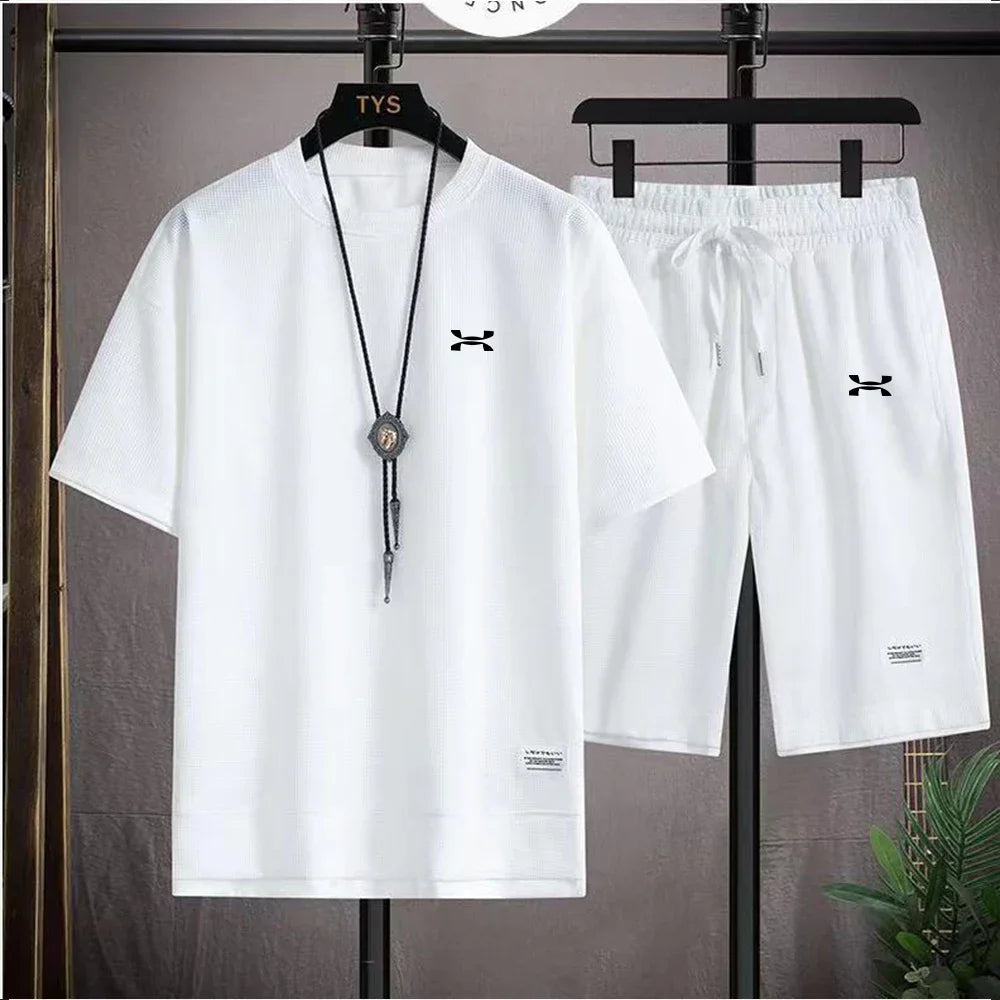 Ropa masculina moda verano ropa deportiva de baloncesto transpirable