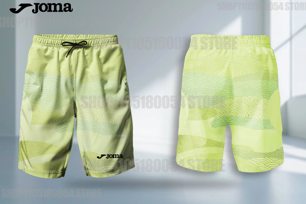 JOMA Nuevos pantalones cortos para correr transpirables con estampado