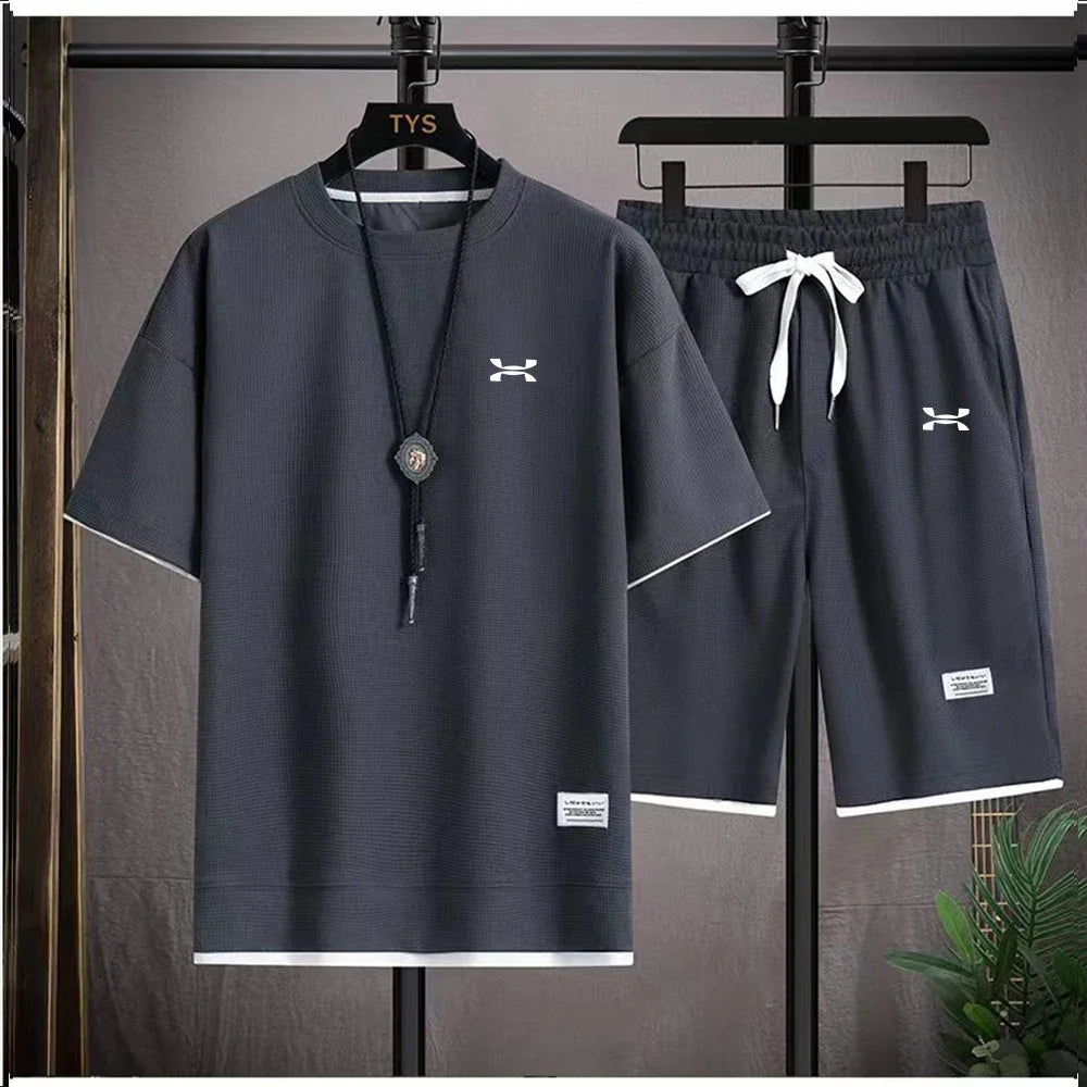 Ropa masculina moda verano ropa deportiva de baloncesto transpirable