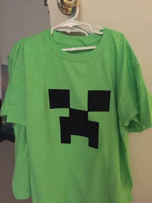 camiseta de Minecraft