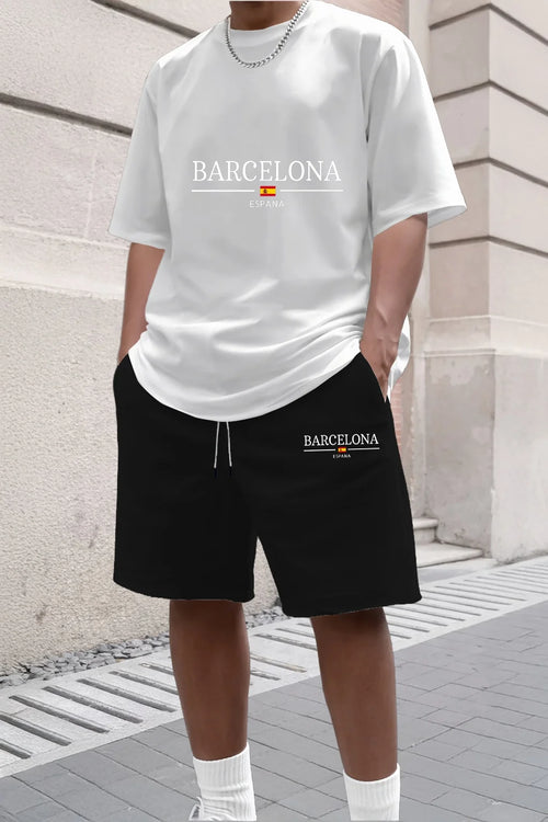 conjunto corto para hombres de calidad