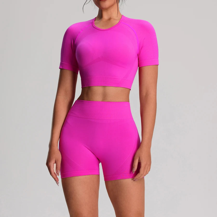 ropa corta de gym para mujer