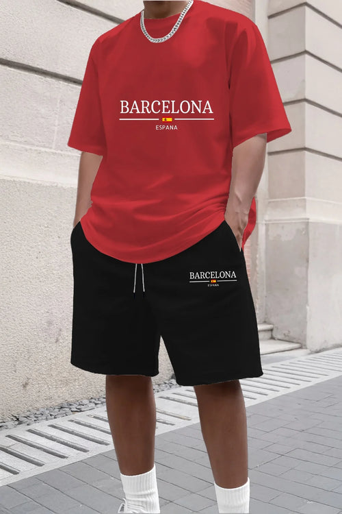 conjunto corto para hombres de calidad