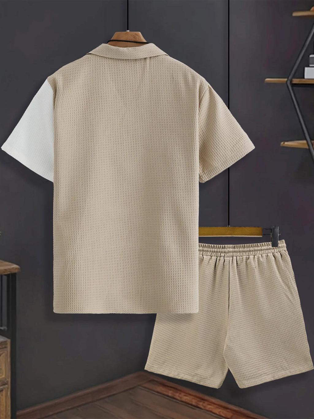 conjunto corto para hombres de calidad