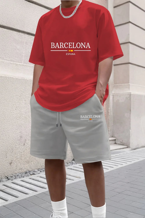 conjunto corto para hombres de calidad