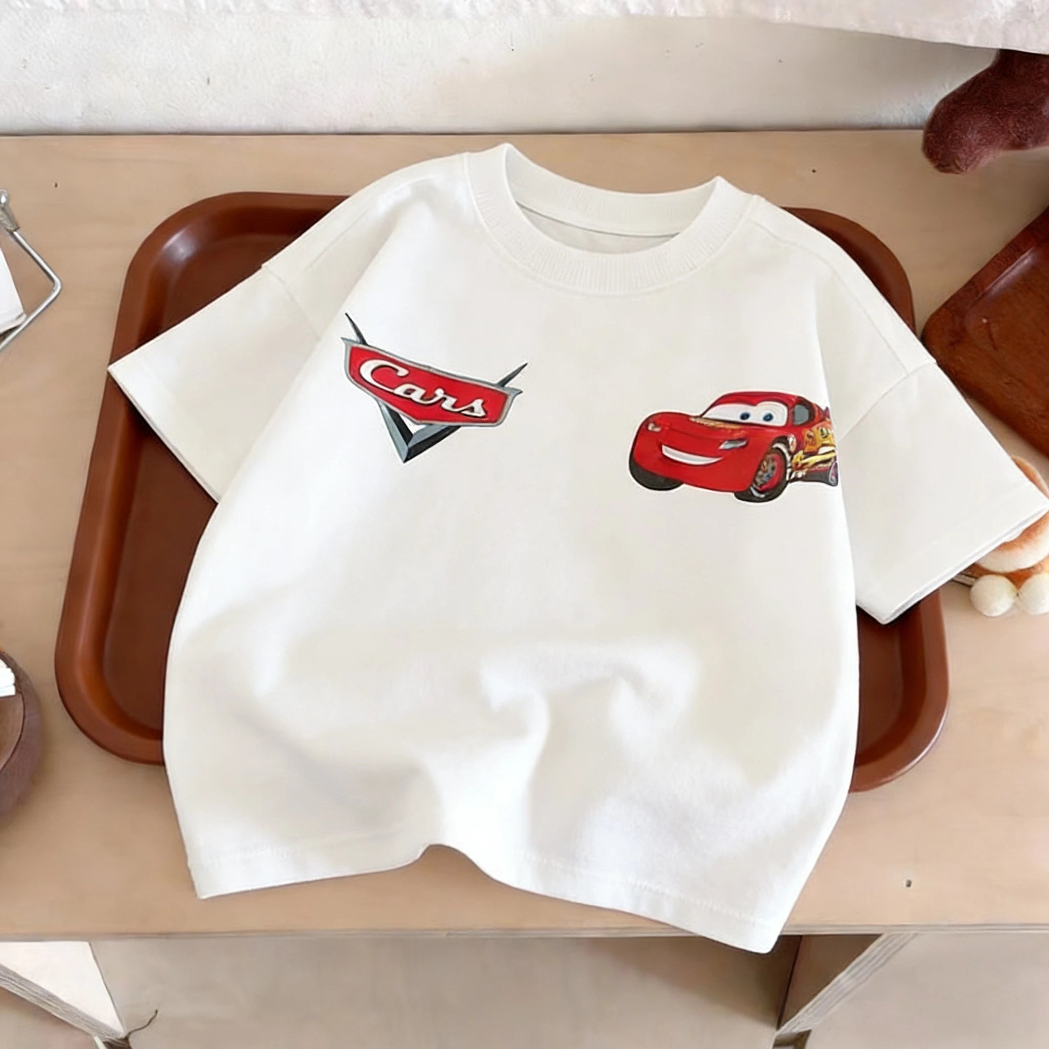mc queen Car niño camisa