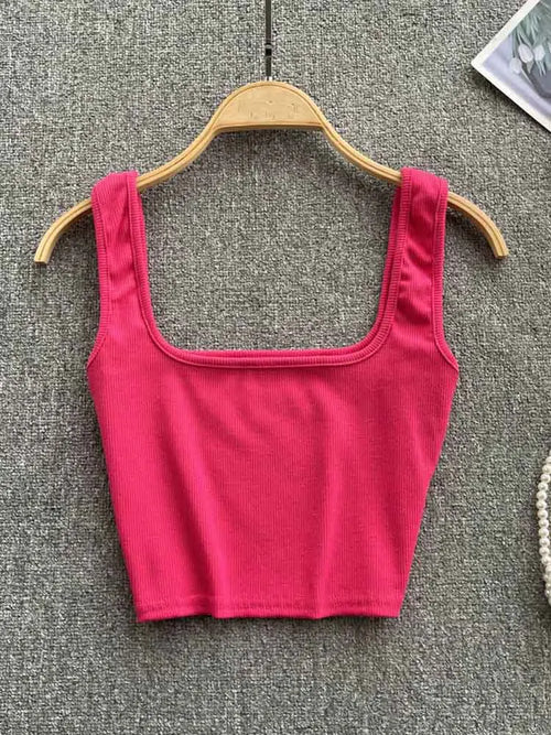 camisilla corta para mujeres