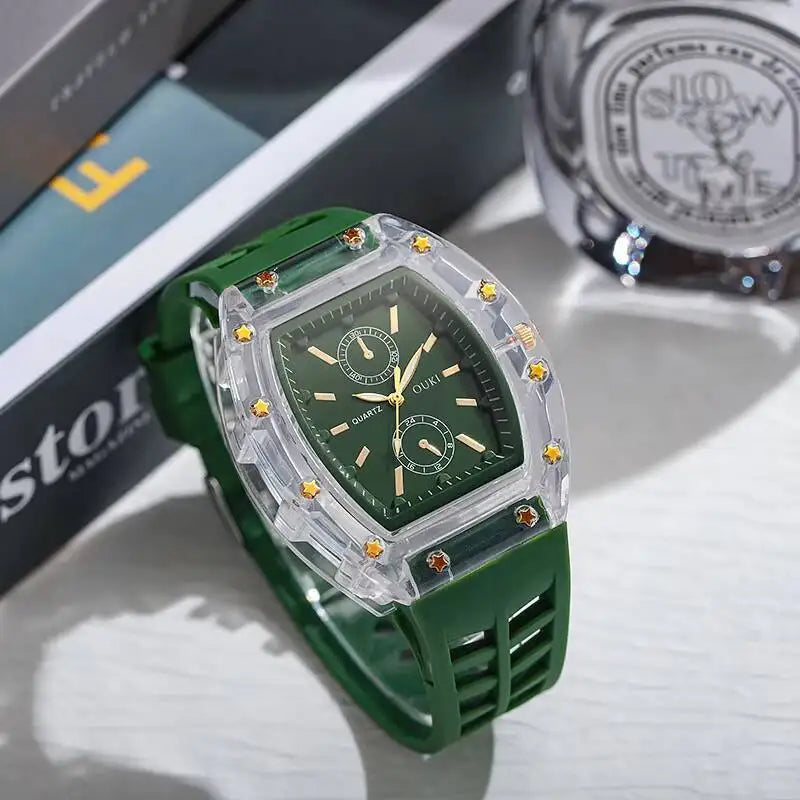 reloj para mujer correa de cilicona