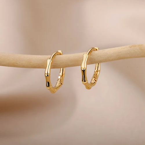 Star Pendientes para mujer acero inoxidable