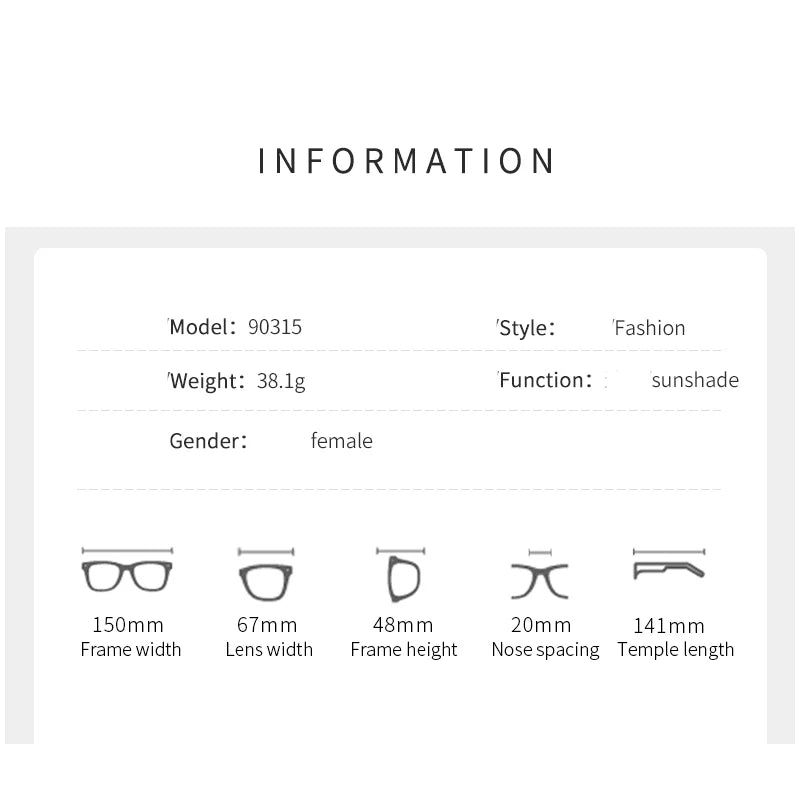 gafas de sol polarizadas para mujer