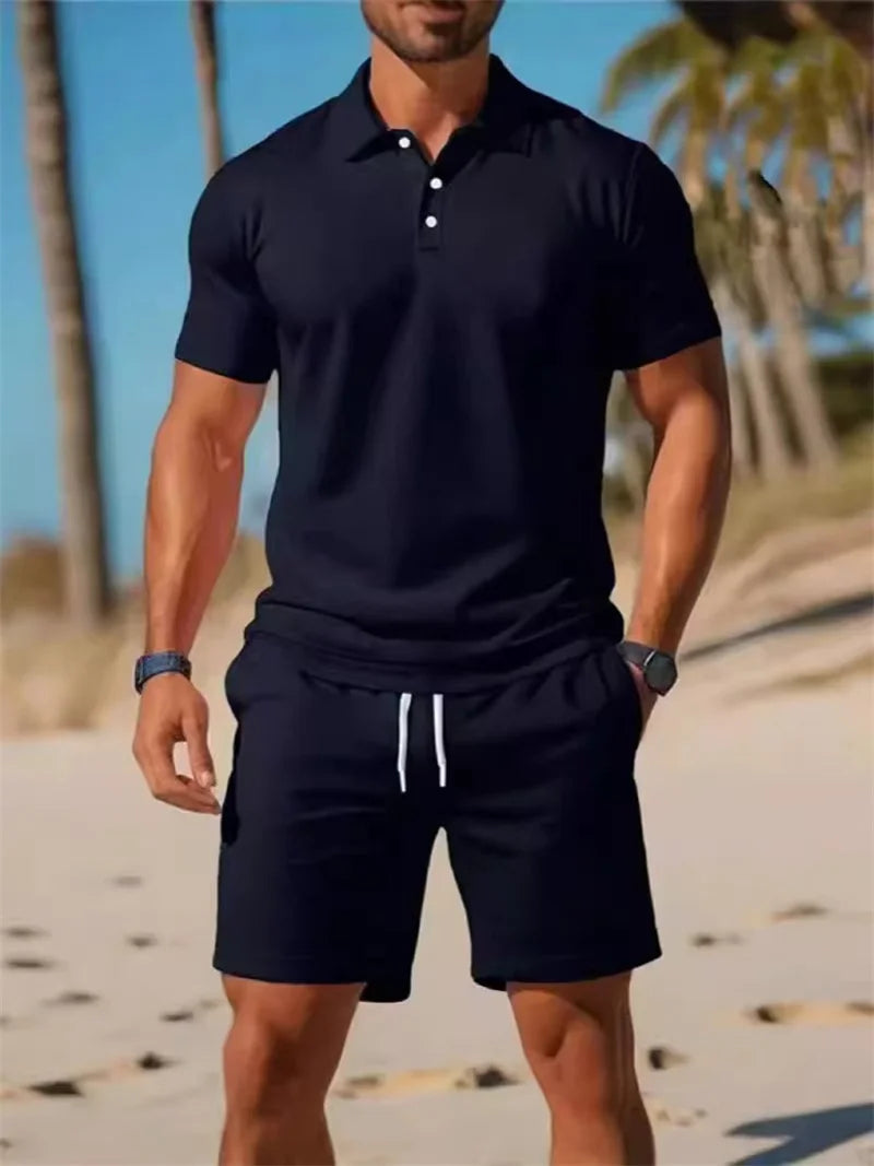 conjunto corto de verano para hombres