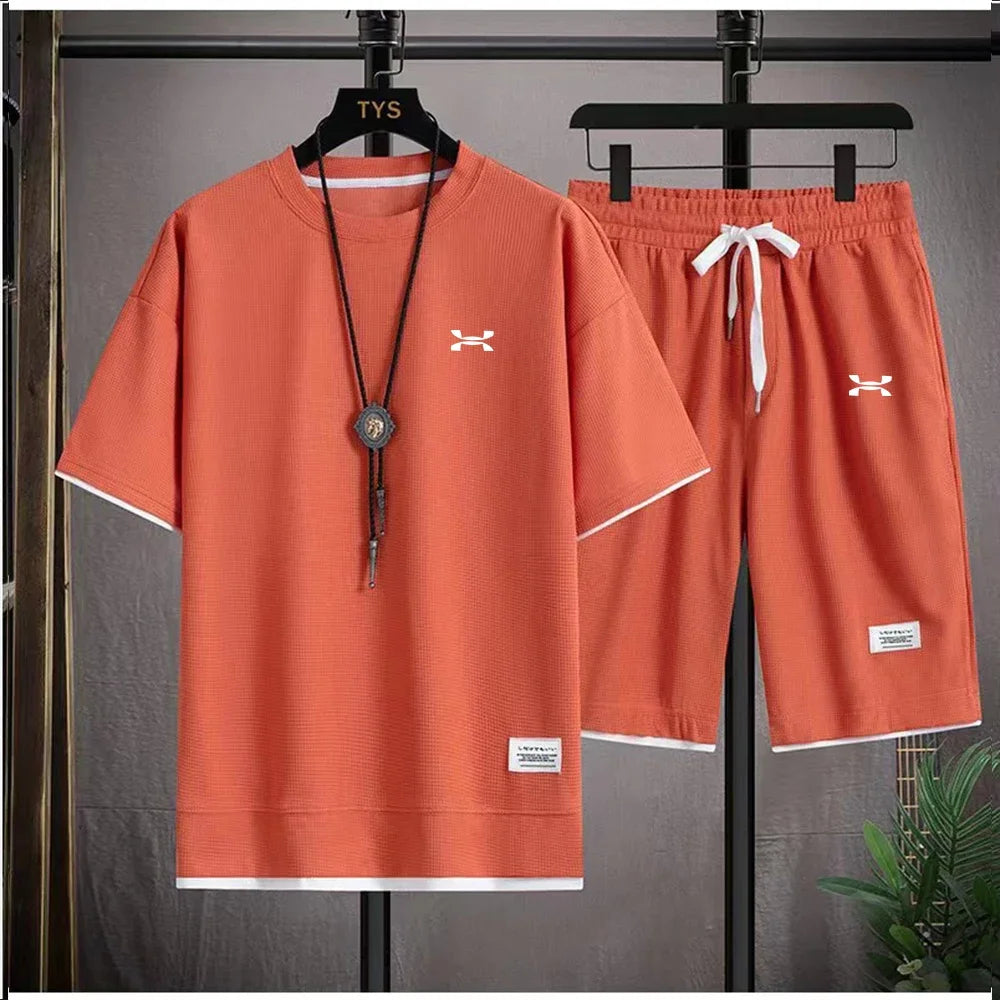 Ropa masculina moda verano ropa deportiva de baloncesto transpirable