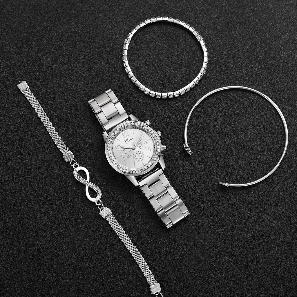 reloj alta calidad acero inoxidable color oro , plata , oro rose