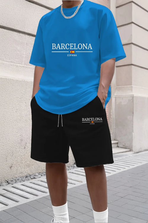 conjunto corto para hombres de calidad