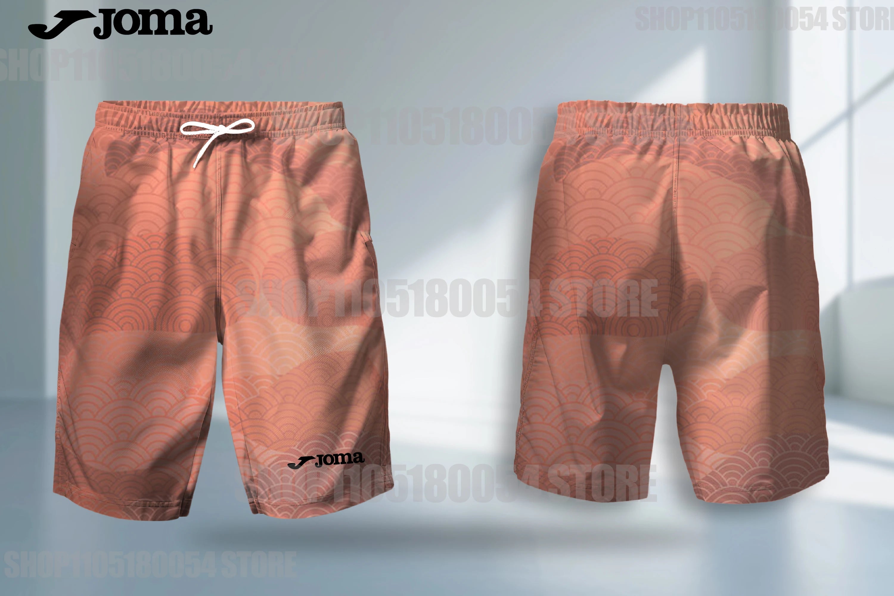 JOMA Nuevos pantalones cortos para correr transpirables con estampado