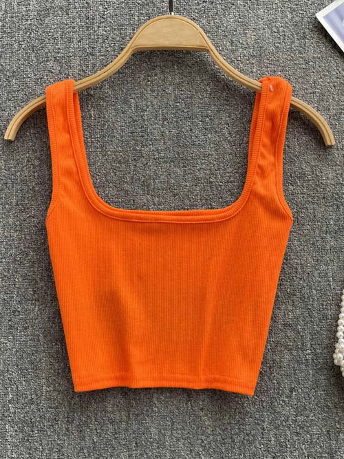 camisilla corta para mujeres