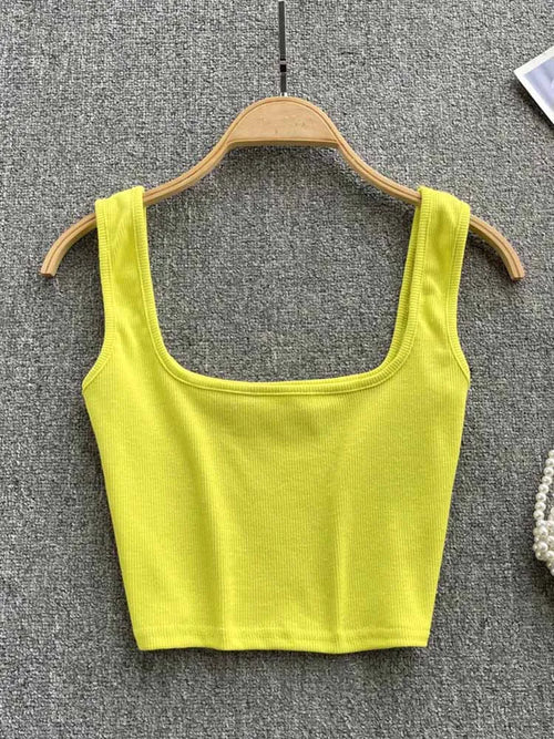 camisilla corta para mujeres