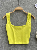 camisilla corta para mujeres