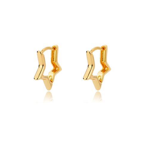 Star Pendientes para mujer acero inoxidable